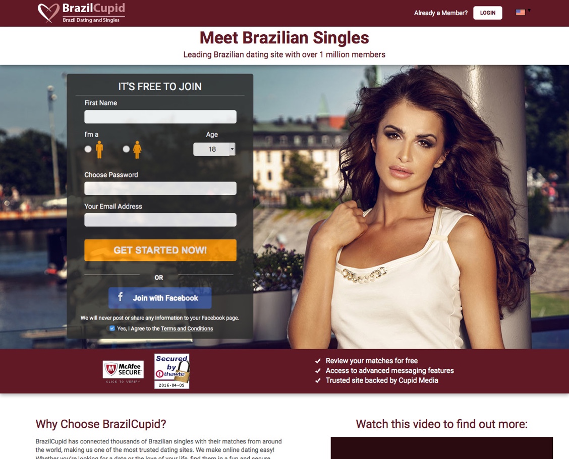 Cupid Singles Dating Service